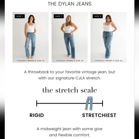 CJLA Dylan Dad Jeans - Picture 3 of 6
